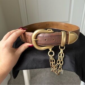 Holt Renfrew Leather Western Belt